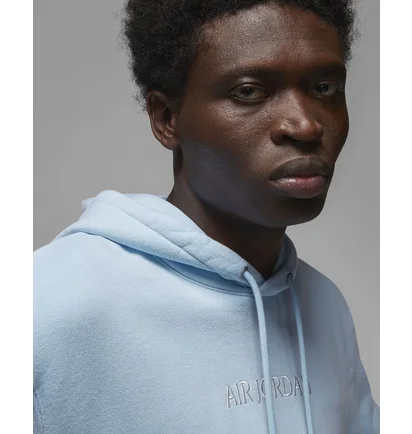 Худи мужское Air Jordan Woodmark Hoodie Light Blue DV6463-411