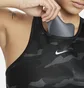 Топ жіночий Nike Womens Medium-Support 1-Piece Pad High-Neck Sports Bra Black/Camo Dd1199-068