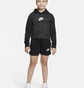 Худі дитяче Nike Big Kids (Girls) Printed Fleece Hoodie Black Dm8231-010
