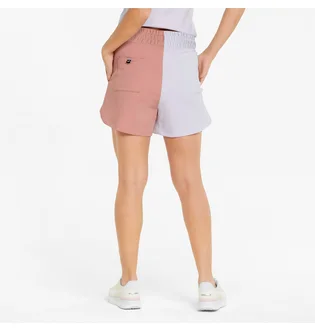 Шорты женские Puma Power High-Waist Beige/Violet 848405-17