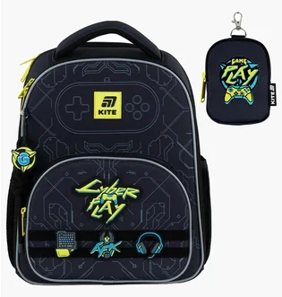 Рюкзак детский Kite Cyber Black SET_K25-556M-2