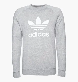 Свитшот мужской Adidas Adicolor Classics Trefoil Crewneck Grey H06650