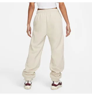 Штаны женские Nike Nsw Fleece High Oversized Beige FB8973-206