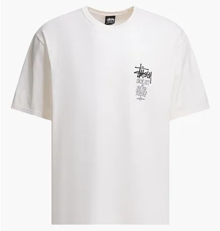 Футболка мужская Stussy Pigment Dyed Swim Out White 1905167-1002