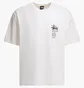 Футболка мужская Stussy Pigment Dyed Swim Out White 1905167-1002