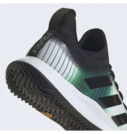 Кросівки чоловічі Adidas Defiant Generation Multicourt Tennis Shoes White/Turquoise GW2974
