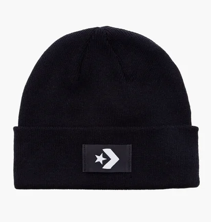 Шапка унісекс Converse Short Dome Beanie Black 10025367-001