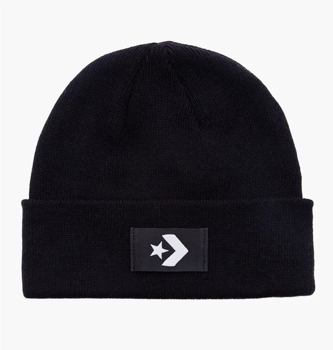 Шапка унісекс Converse Short Dome Beanie Black 10025367-001