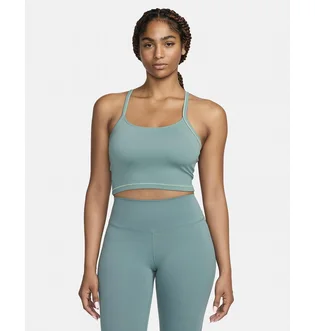 Топ жіночий Nike One Fitted Dri-Fit Cropped Tank Top Green FN3074-361