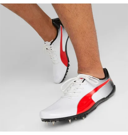 Кросівки чоловічі Puma Evospeed Prep Sprint 3 Track Spikes White 377962-03