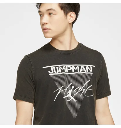 Футболка чоловіча Air Jordan Mj Jumpman Flight T-Shirt Brown CD5642-010