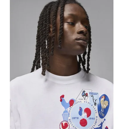 Футболка мужская Air Jordan T-Shirt Sport Basketball White FZ0955-100