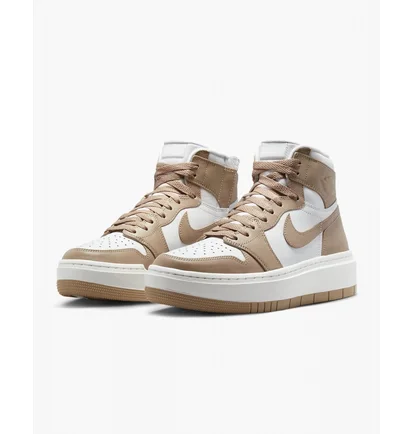 Кроссовки женские Air Jordan 1 Elevate High Brown/White Dn3253-121