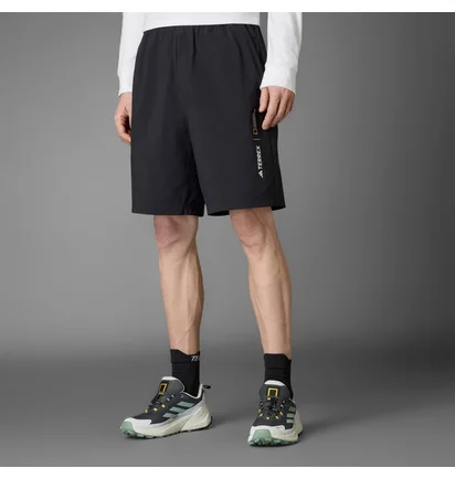 Шорти чоловічі Adidas Nat Geo Wind.Rdy Black JD5845