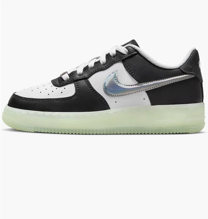 Кроссовки детские Nike Air Force 1 Low Black/White FZ5529-103