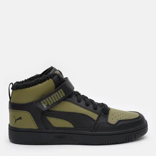 Черевики чоловічі Puma Rebound Mid Strap Wtr Black/Green 38637602