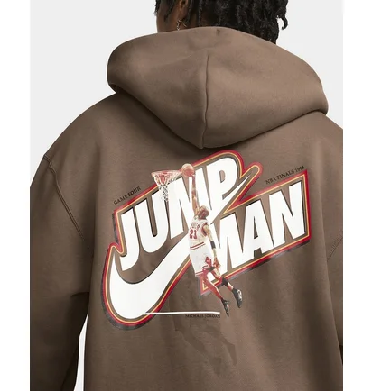 Толстовка мужская Air Jordan Jumpman Brown DC9606-256