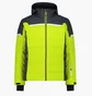 Куртка чоловіча CMP Zip Hood Stretch Polyes Green/Black 34W4697-E112