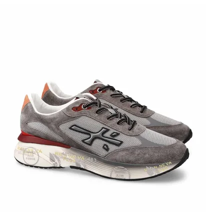 Кроссовки мужские Premiata Moerun Grey VAR.7773