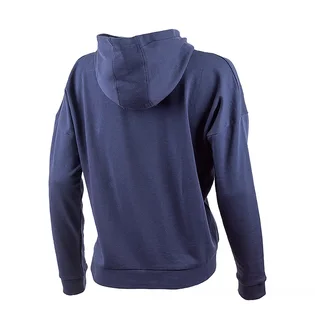 Худи женское Jeep Hooded Cropped Sweatshirt Striped Print Blue O102609-A184