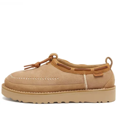 Тапочки женские UGG Regenerate Crafted Tasman Shoe Beige 1152747-SAN