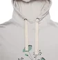Худи женское Jeep Hooded Oversize Sweatshirt Botanical Print Beige O102606-J863