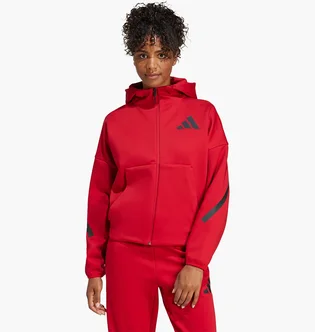 Куртка жіноча Adidas Z.N.E. Full-Zip Hoodie Red JF8888