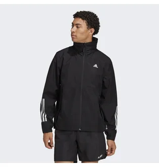 Ветровка мужская Adidas Bsc 3-Stripes Rain.Rdy Jacket Black H65773