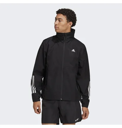 Вітровка чоловіча Adidas Bsc 3-Stripes Rain.Rdy Jacket Black H65773