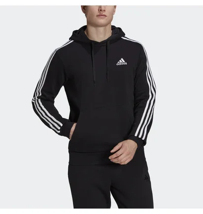 Худи мужское Adidas 3-Stripes Black GK9072