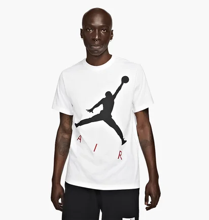 Футболка чоловіча Air Jordan Jumpman Air White CV3425-101
