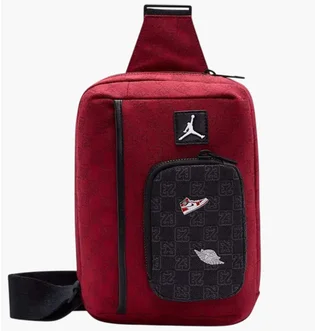 Сумка мужская Air Jordan 23 Monogram Red/Black MA9042-H15