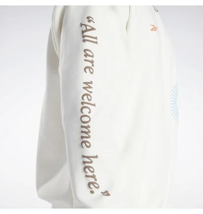 Свитшот мужской Reebok Classics Good Vibes White HT6116