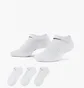 Шкарпетки унісекс Nike U Nk Everyday Cush Ns (3 пари) White SX7673-100