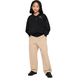Толстовка детская Nike Big Kids (Girls) Oversized Full-Zip Black FD2960-010