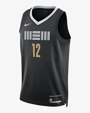 Майка мужская Nike Dri-Fit Nba Swingman Ja Morant Memphis Grizzlies City Edition 2023/24 Black DX8507-011
