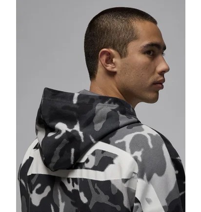 Худи унисекс Air Jordan Mvp Stmt Aop Po Camo/Grey FV7434-010