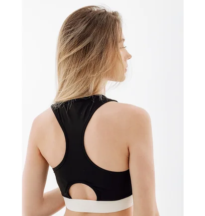 Топ женский Ellesse Chroma Crop Vest Black SRR17865-011