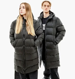 Парка унисекс Rains Jackets Black 1507-BLACK