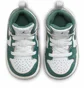 Кросівки дитячі Air Jordan 1 Mid Se White/Green FQ8086-103