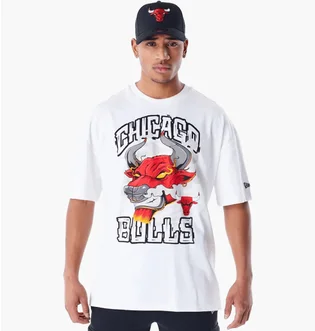 Футболка мужская NEW ERA Graphic Bulls White 60565031