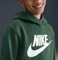 Худі дитяче Nike Sportswear Club Fleece Green FD2988-323