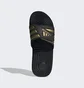 Тапочки унисекс Adidas Adissage Slides Black/Yellow Eg6517