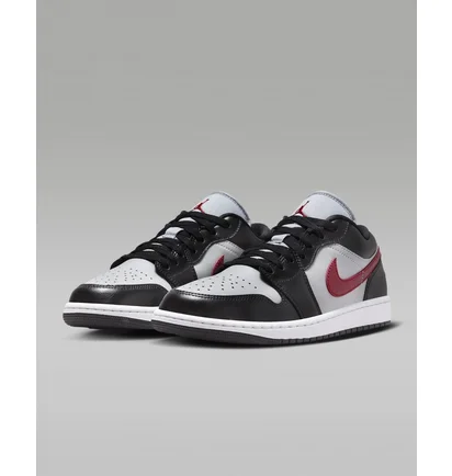 Кросівки жіночі Air Jordan 1 Low Shoes Grey/Black DC0774-062