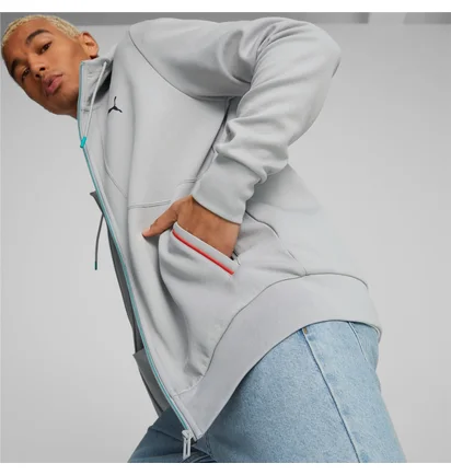Куртка мужская Puma Mercedes-Amg Petronas Motorsport Hooded Jacket Grey 538460-02