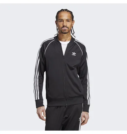 Куртка мужская Adidas Adicolor Classics Sst Track Jacket Black Ia4785