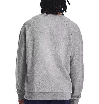 Свитшот мужской Under Armour Sweatshirt Ua Rival Fleece Crew-Gry Grey 1379755-025