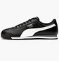 Кроссовки женские Puma Roma Basic Black/White 353572-11