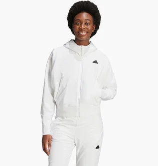 Куртка жіноча Adidas Z.N.E. Woven Full-Zip Hoodie White IN9483