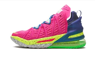 Кросівки унісекс Nike Lebron 18 Pink DB8148-600